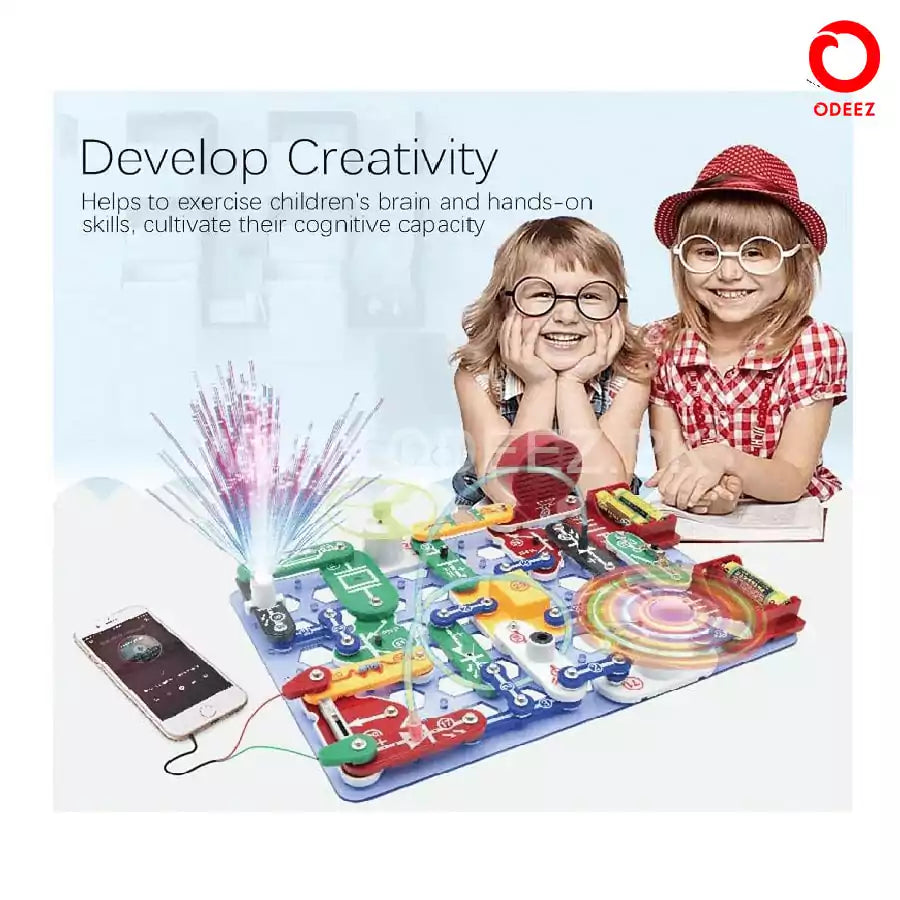 Electronic Blocks With Multiple Experiments - No. 300 - Default Title - Odeez | Educational Toys Pakistan 