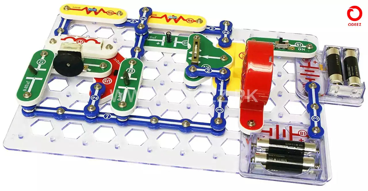 Electronic Blocks With Multiple Experiments - No. 300 - Default Title - Odeez | Educational Toys Pakistan 