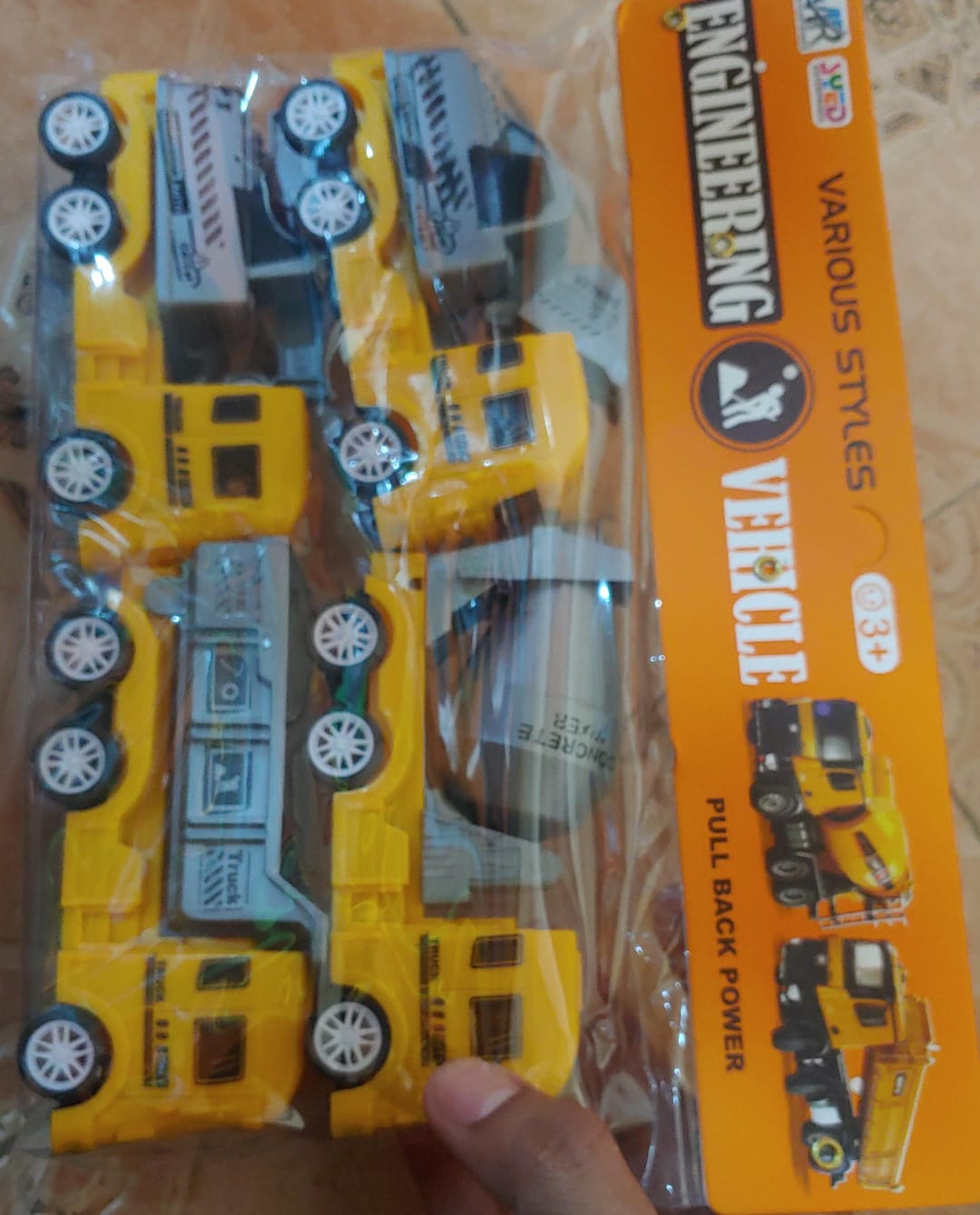 Engineering Vehicle Yellow