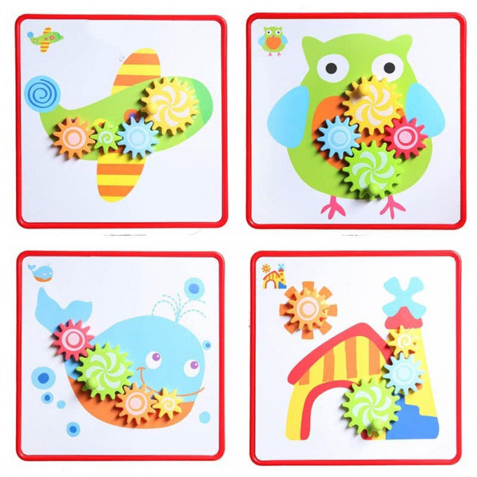 2 in 1 Creative Gear Art - M9F - Default Title - Odeez | Educational Toys Pakistan 