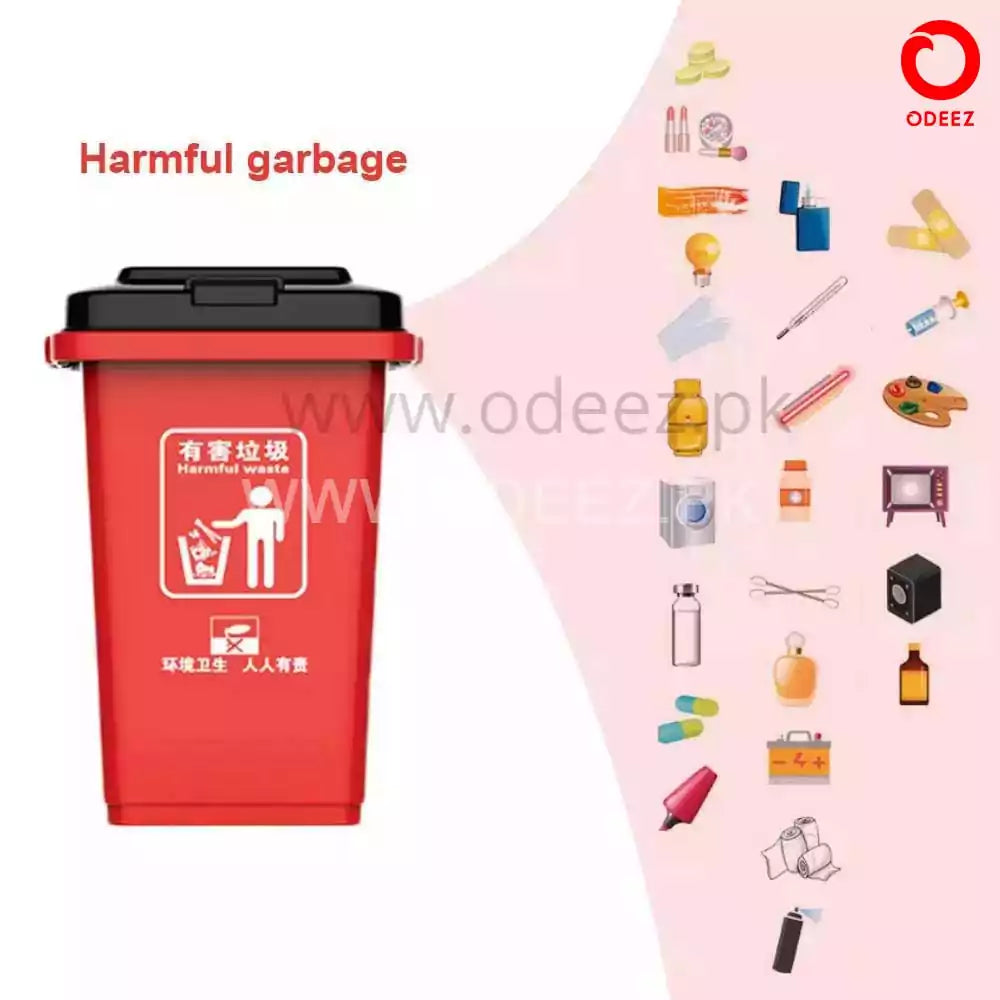 Garbage Sorting Toy - 100 Cards - Default Title - Odeez | Educational Toys Pakistan 