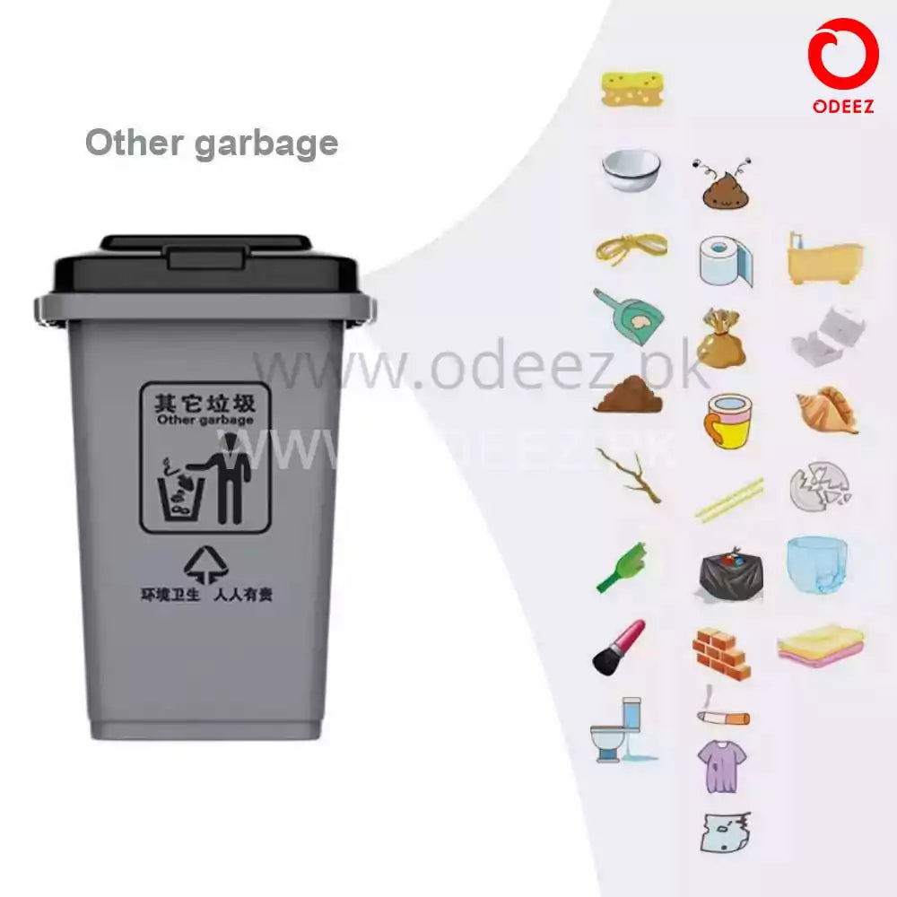 Garbage Sorting Toy - 100 Cards - Default Title - Odeez | Educational Toys Pakistan 