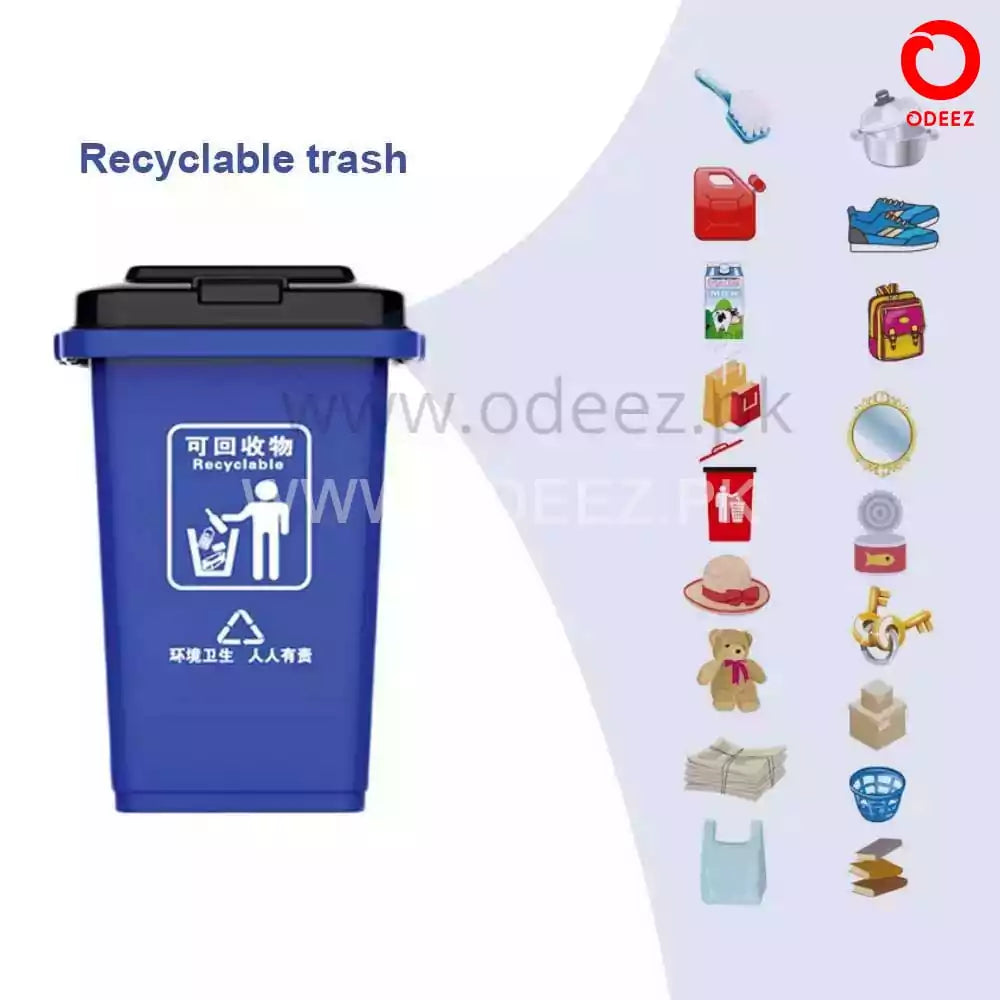 Garbage Sorting Toy - 100 Cards - Default Title - Odeez | Educational Toys Pakistan 