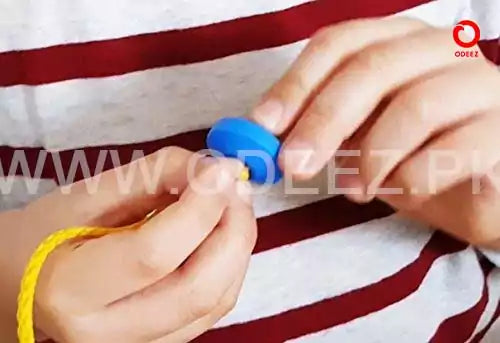 Geometrical Lacing Beads - Small - Default Title - Odeez | Educational Toys Pakistan 