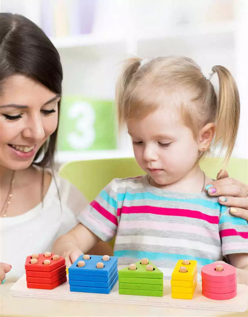 Geometrical Shapes 5 In 1 - Default Title - Odeez | Educational Toys Pakistan 