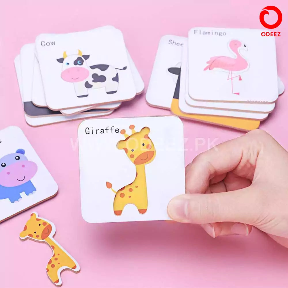 Guess Who I AM - Animal Puzzle - Default Title - Odeez | Educational Toys Pakistan 
