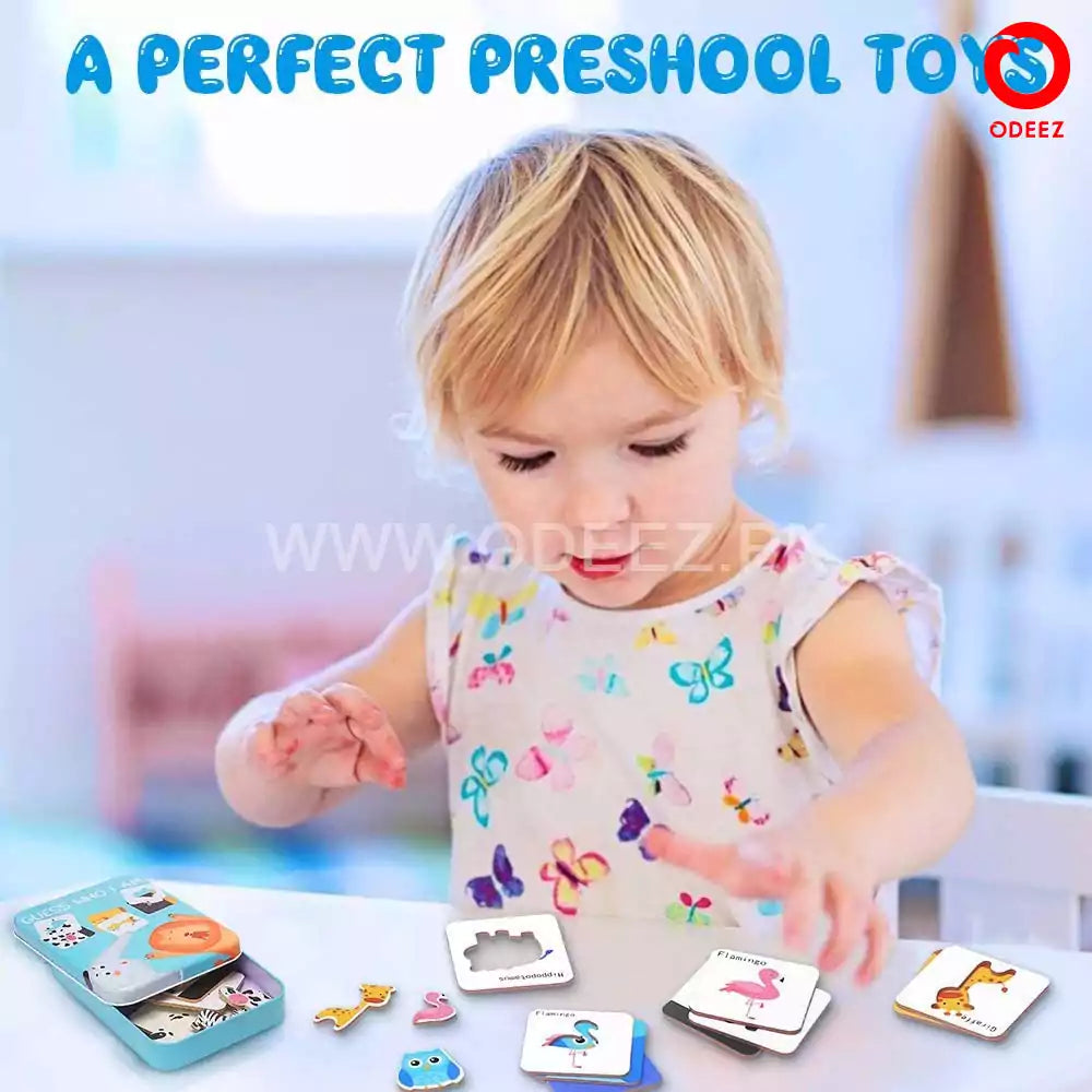 Guess Who I AM - Animal Puzzle - Default Title - Odeez | Educational Toys Pakistan 