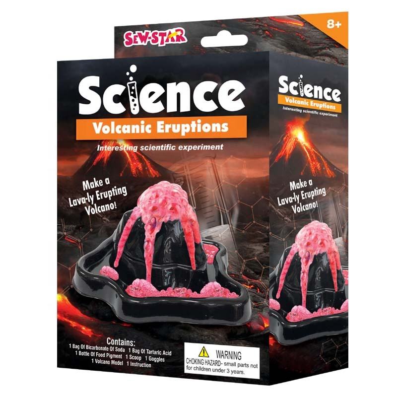 DIY STEAM Science Volcanic Eruptions Experiment Kit