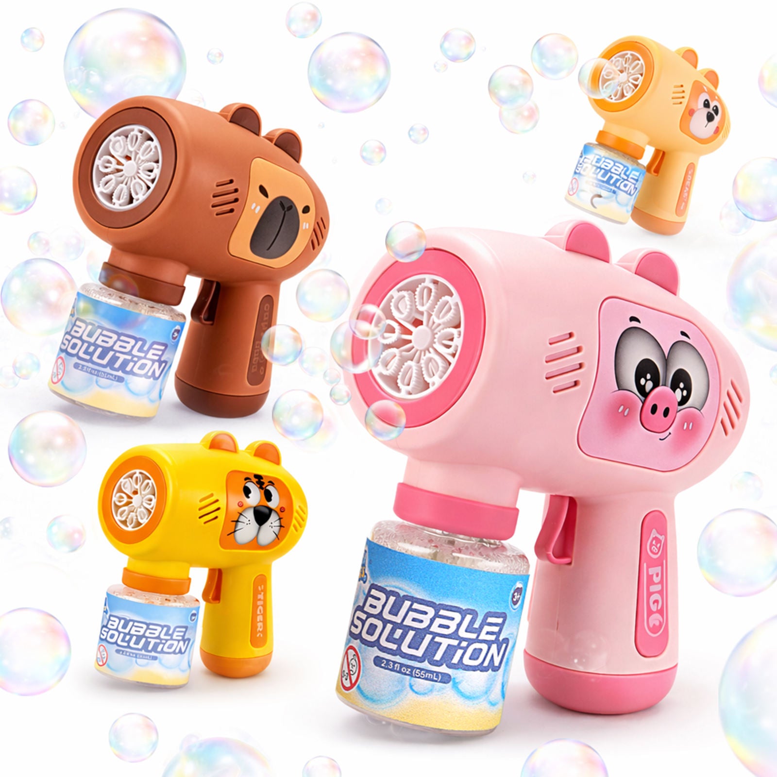 Cartoon Animal Bubble Blower Gun - 026
