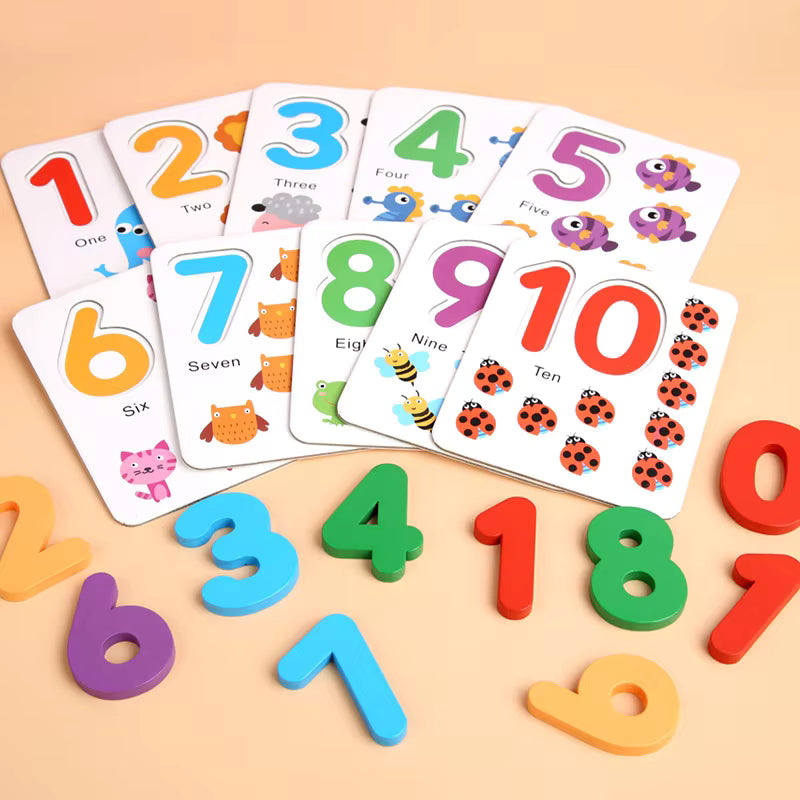 Early Mathematics Learning Educational Wooden Kit