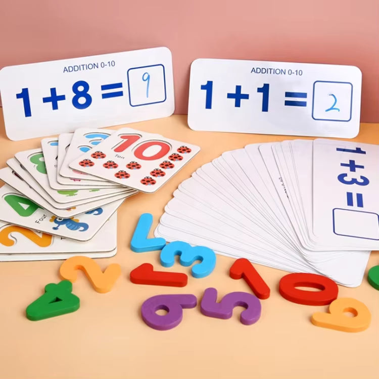 Early Mathematics Learning Educational Wooden Kit