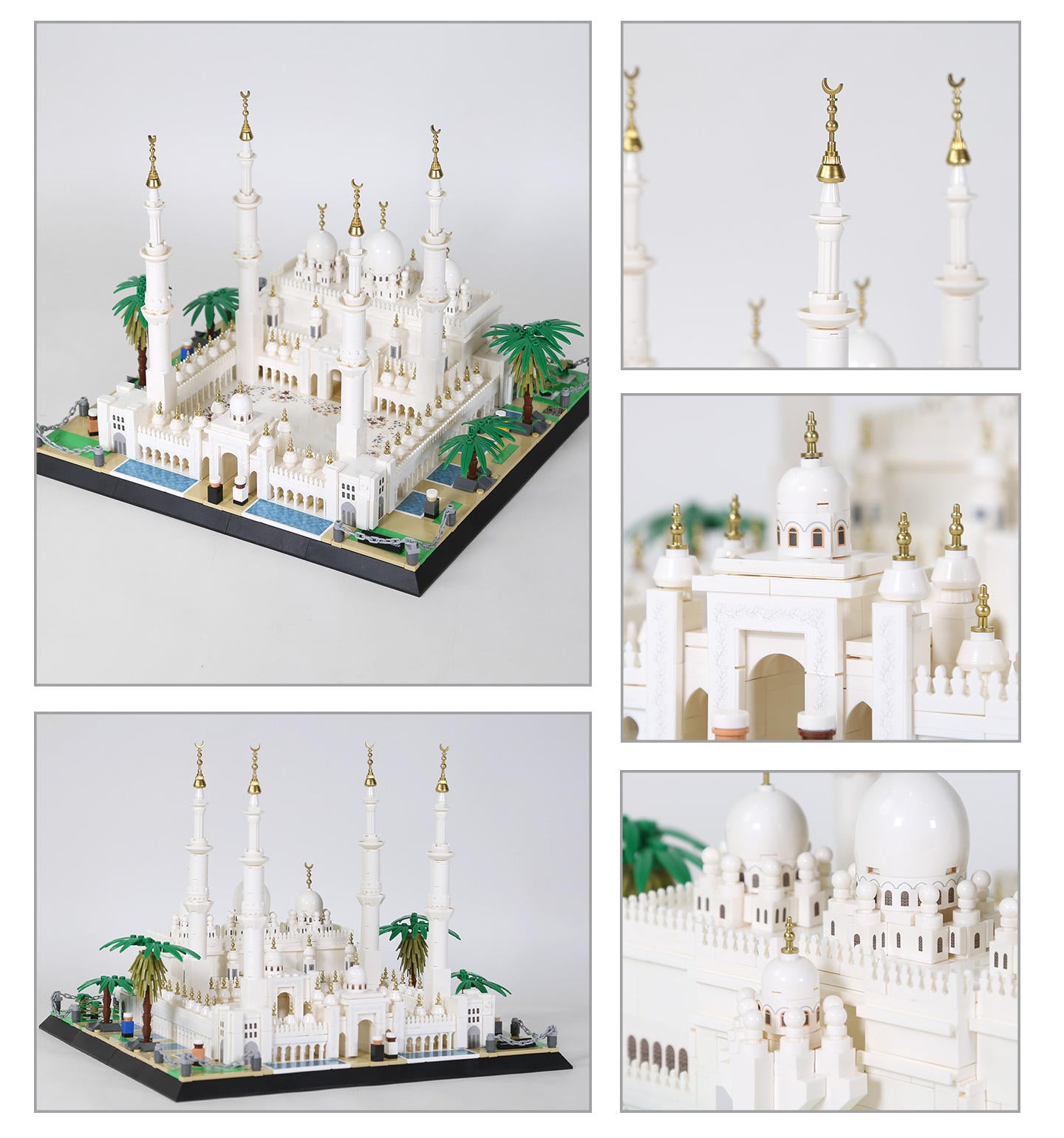Sheikh Zayed Grand Mosque Building Blocks – 1463 Pieces
