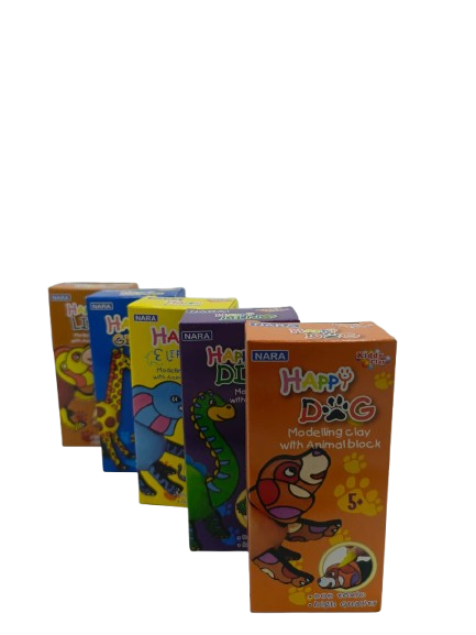 Happy Animal Soft Modelling Clay - Random Designs - Default Title - Odeez | Educational Toys Pakistan 