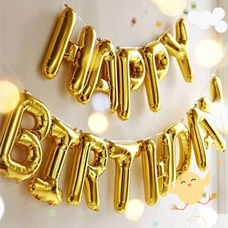 Happy Birthday Foil Colorful Balloons - Default Title - Odeez | Educational Toys Pakistan 