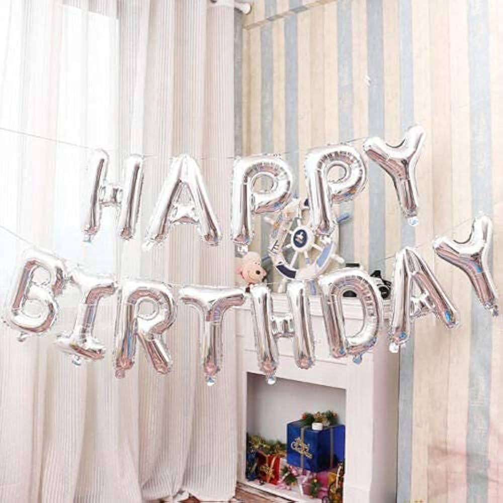 Happy Birthday Foil Colorful Balloons - Default Title - Odeez | Educational Toys Pakistan 
