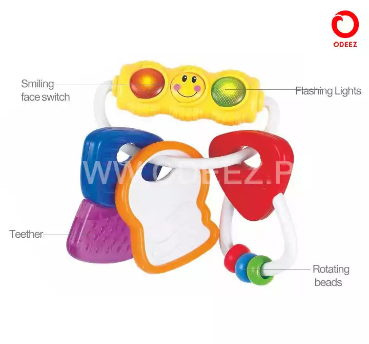 Hola - Light and Rattle Keys - Default Title - Odeez | Educational Toys Pakistan 