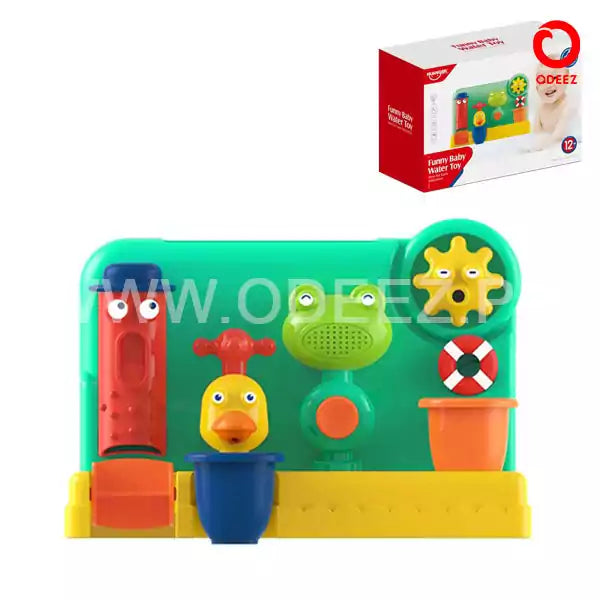 Huanger - Bath Time Waterwheel With Tap - Default Title - Odeez | Educational Toys Pakistan 