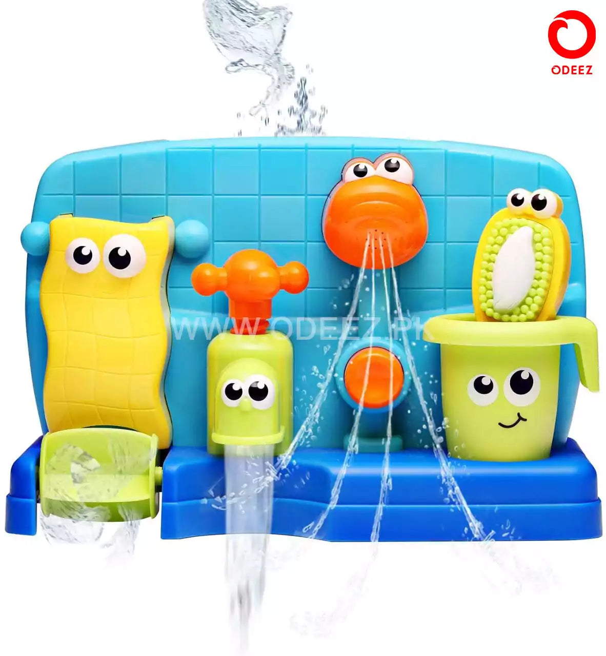 Huanger - Bath Time Waterwheel With Tap - Default Title - Odeez | Educational Toys Pakistan 