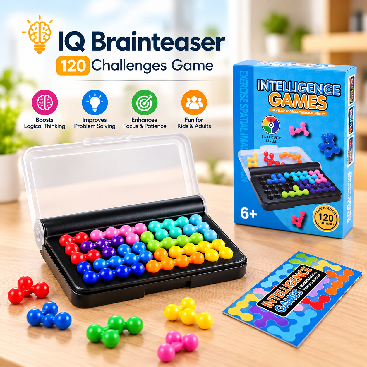 IQ Brainteaser 120 challenges Game - 058
