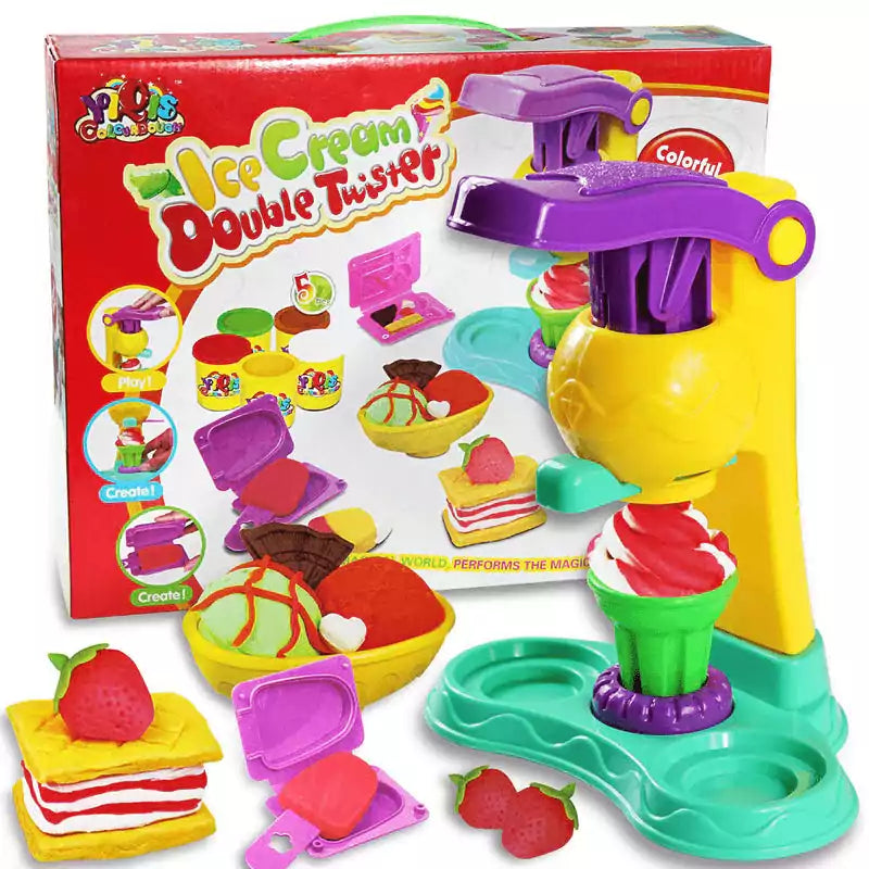 Ice Cream Play-Dough Creative Machine - Default Title - Odeez | Educational Toys Pakistan 