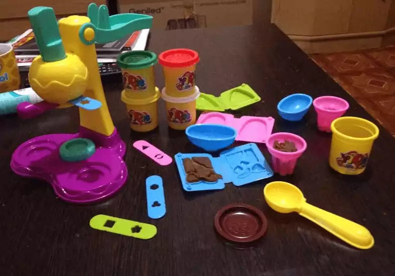 Ice Cream Play-Dough Creative Machine - Default Title - Odeez | Educational Toys Pakistan 