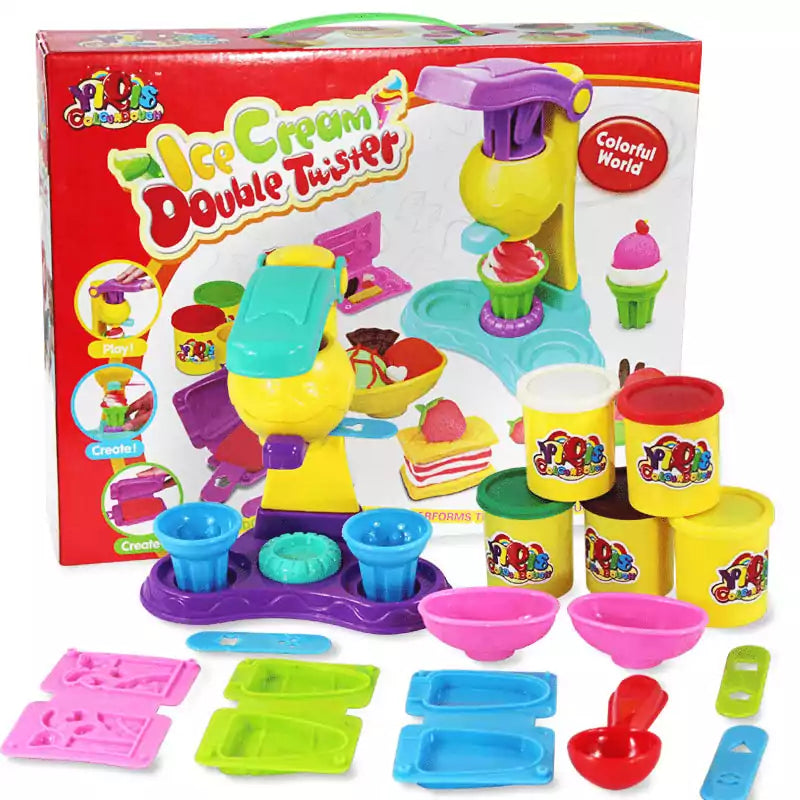 Ice Cream Play-Dough Creative Machine - Default Title - Odeez | Educational Toys Pakistan 