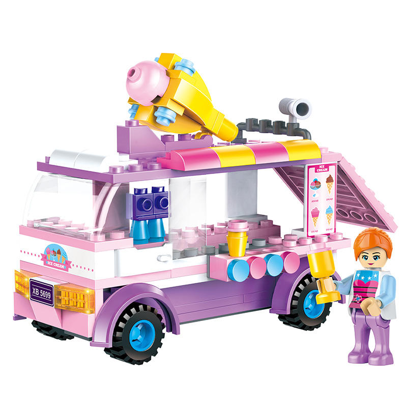8in1 COGO Girls Fashion Street Building Blocks - 023