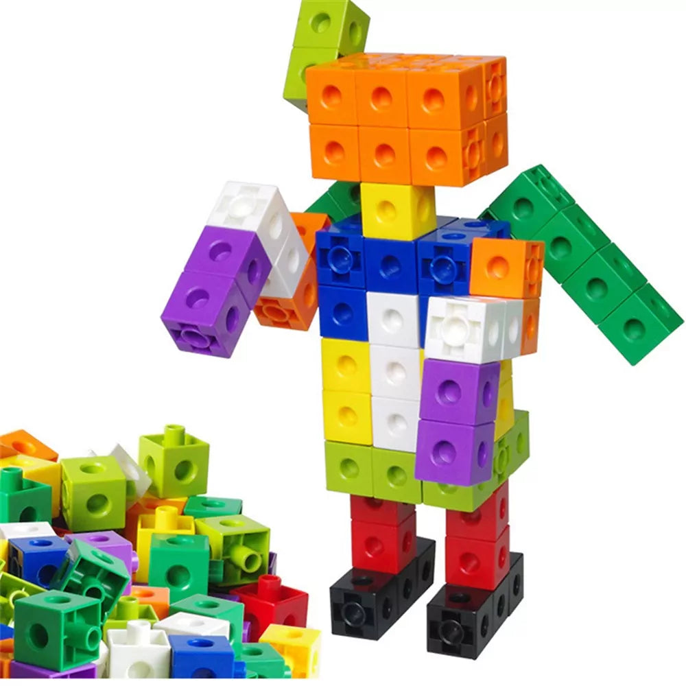 Unicube Interlocking Creative Building Blocks - Default Title - Odeez | Educational Toys Pakistan 