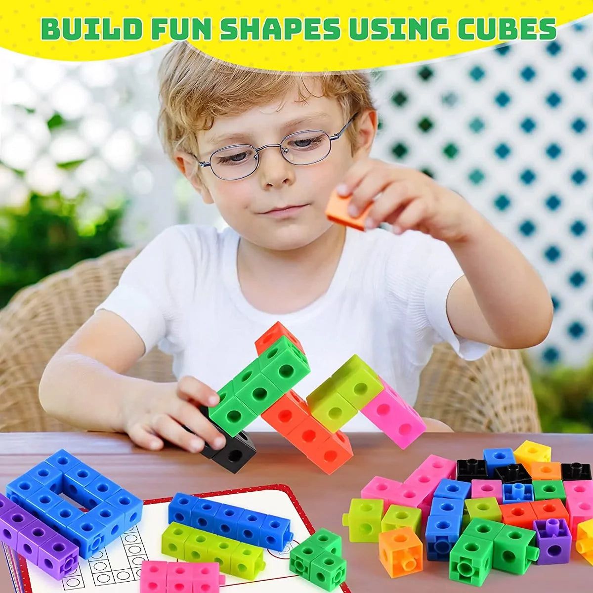 Unicube Interlocking Creative Building Blocks - Default Title - Odeez | Educational Toys Pakistan 