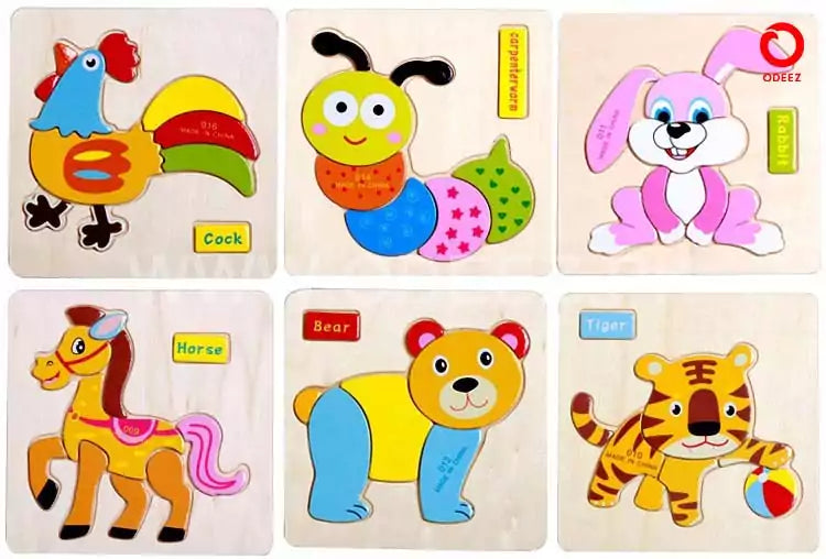 Jigsaw Puzzle With Name - Random Character - Default Title - Odeez | Educational Toys Pakistan 