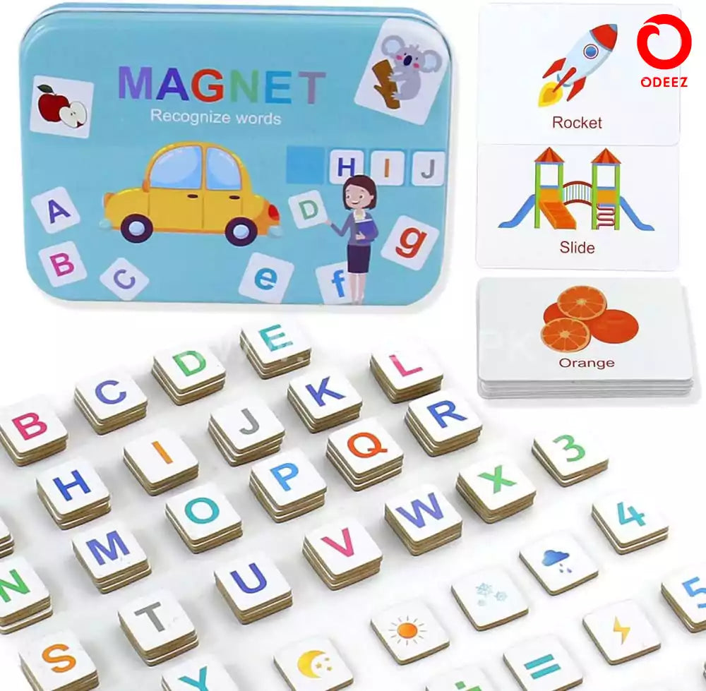 Magnetic Recognize Word - 110 - Default Title - Odeez | Educational Toys Pakistan 