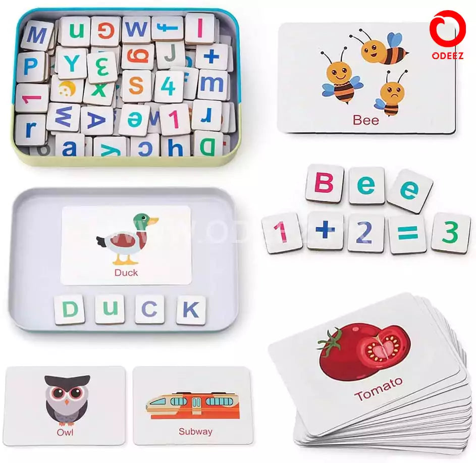 Magnetic Recognize Word - 110 - Default Title - Odeez | Educational Toys Pakistan 