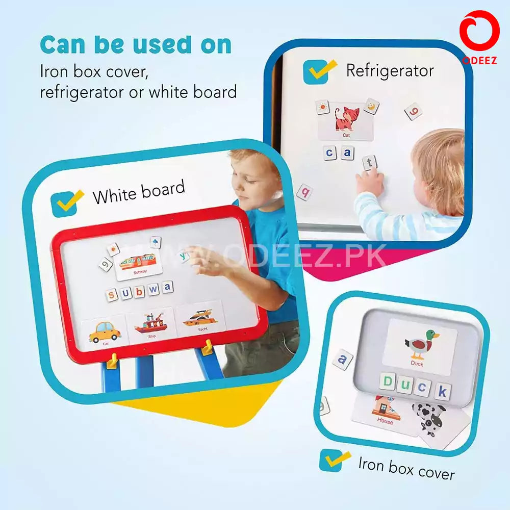 Magnetic Recognize Word - 110 - Default Title - Odeez | Educational Toys Pakistan 