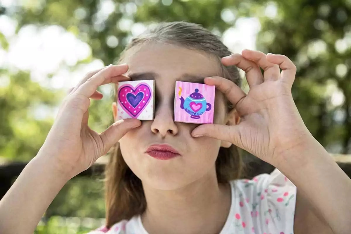 Magnetic Tile Art Painting Kit - 10 Tiles - Default Title - Odeez | Educational Toys Pakistan 