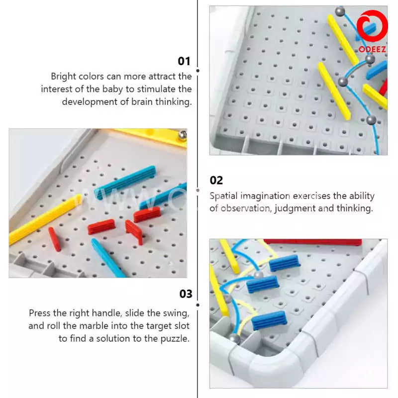 Make Your Own Maze Challenge - 40 Patterns - Default Title - Odeez | Educational Toys Pakistan 