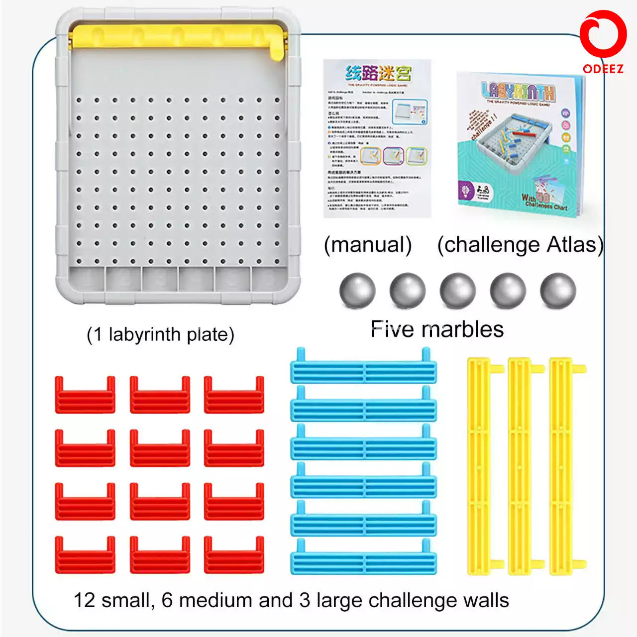 Make Your Own Maze Challenge - 40 Patterns - Default Title - Odeez | Educational Toys Pakistan 