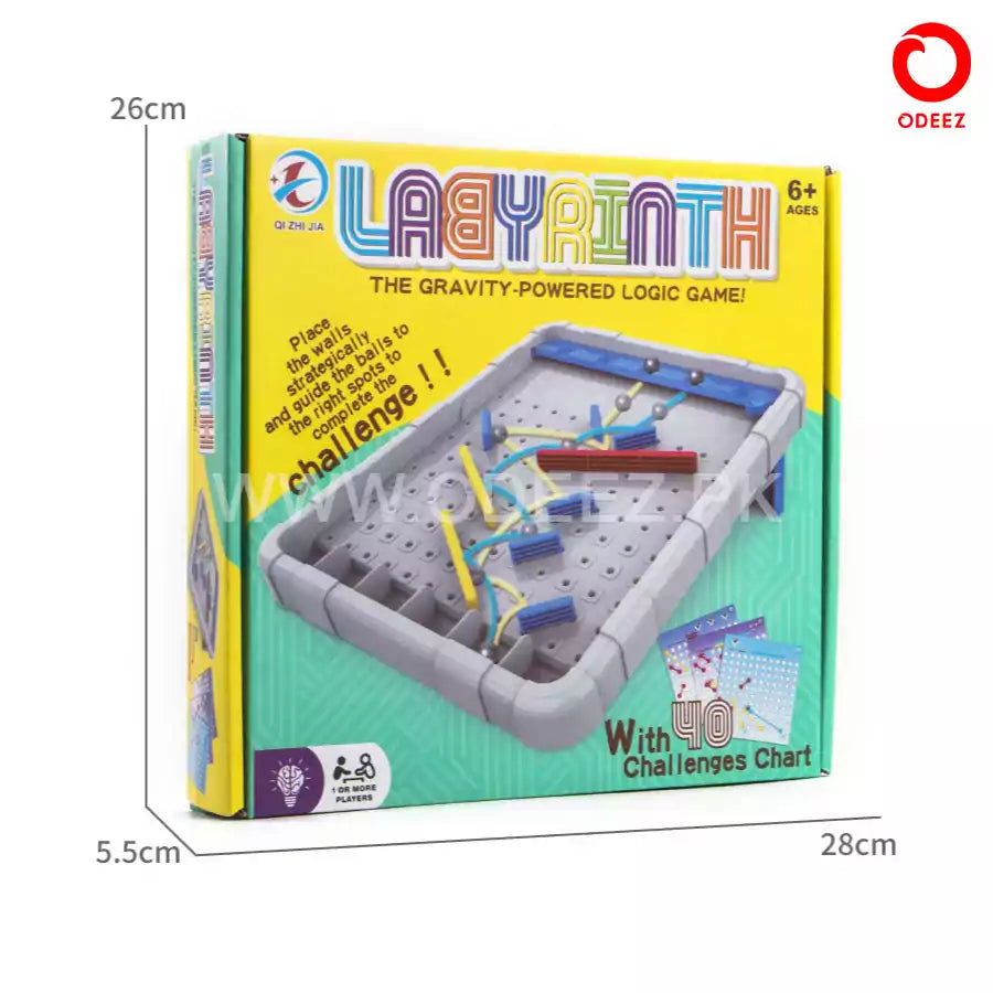 Make Your Own Maze Challenge - 40 Patterns - Default Title - Odeez | Educational Toys Pakistan 