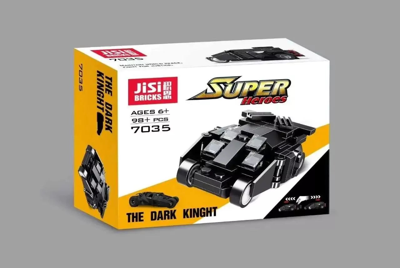 Mini Dark Knight Batmobile Building Blocks - 7035 - Default Title - Odeez | Educational Toys Pakistan 