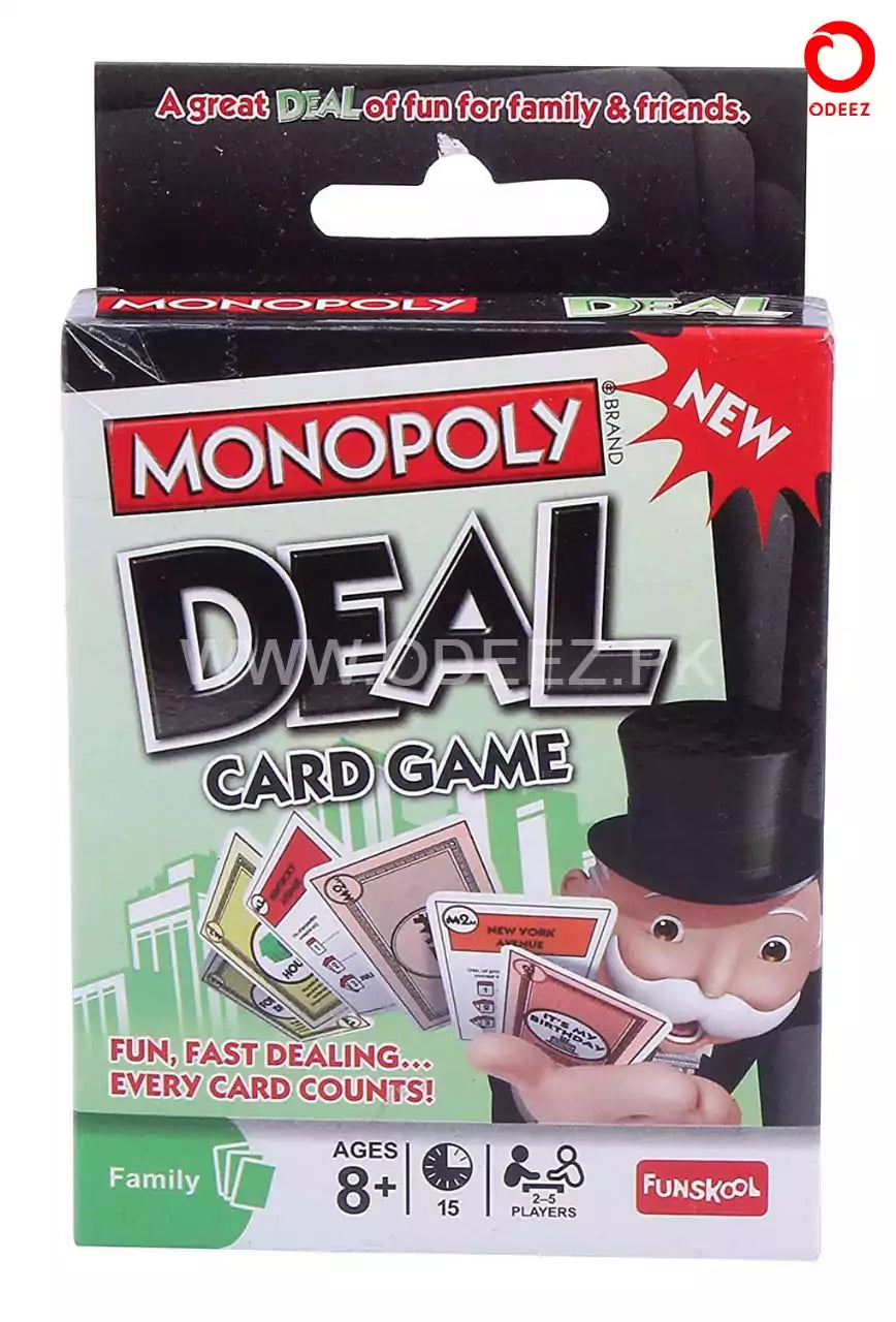 Monopoly Deal Card Game - Default Title - Odeez | Educational Toys Pakistan 