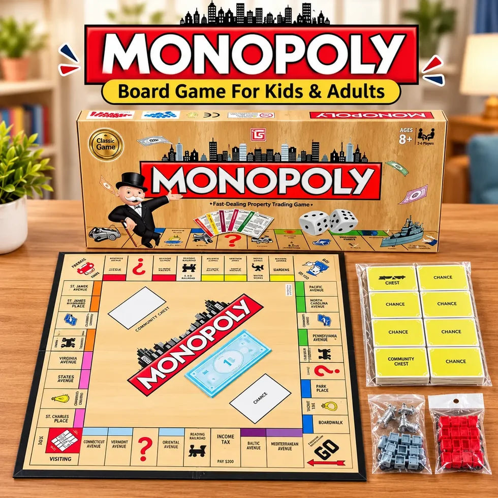 Monopoly Local Board Game for Family and Friends - 012