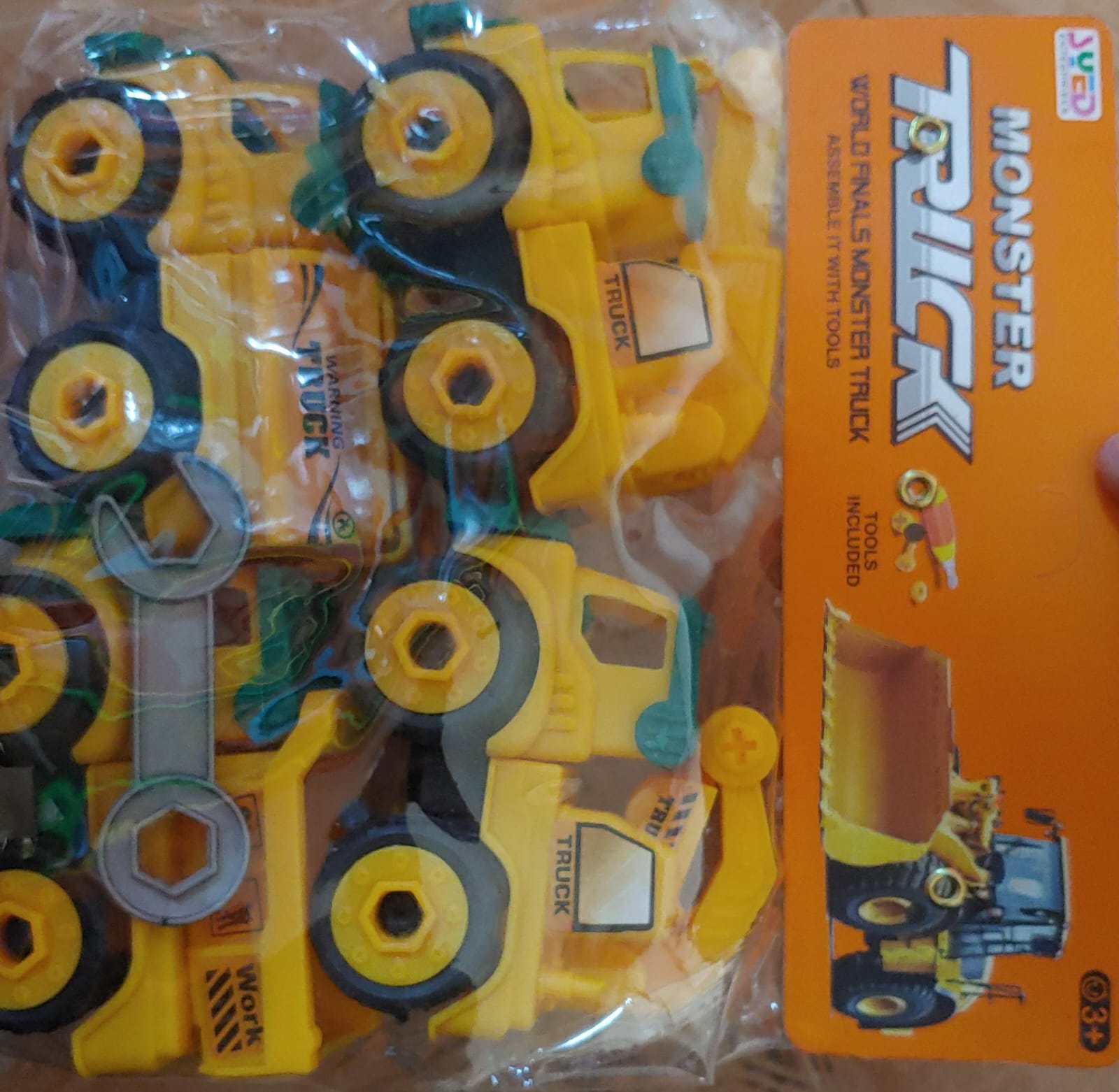 Monster Truck - 4 pcs