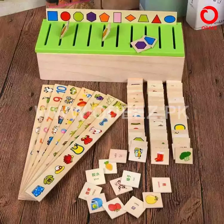 Multifunction Sorting Box - Green - Default Title - Odeez | Educational Toys Pakistan 