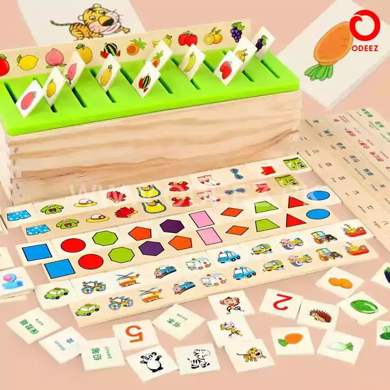 Multifunction Sorting Box - Green - Default Title - Odeez | Educational Toys Pakistan 