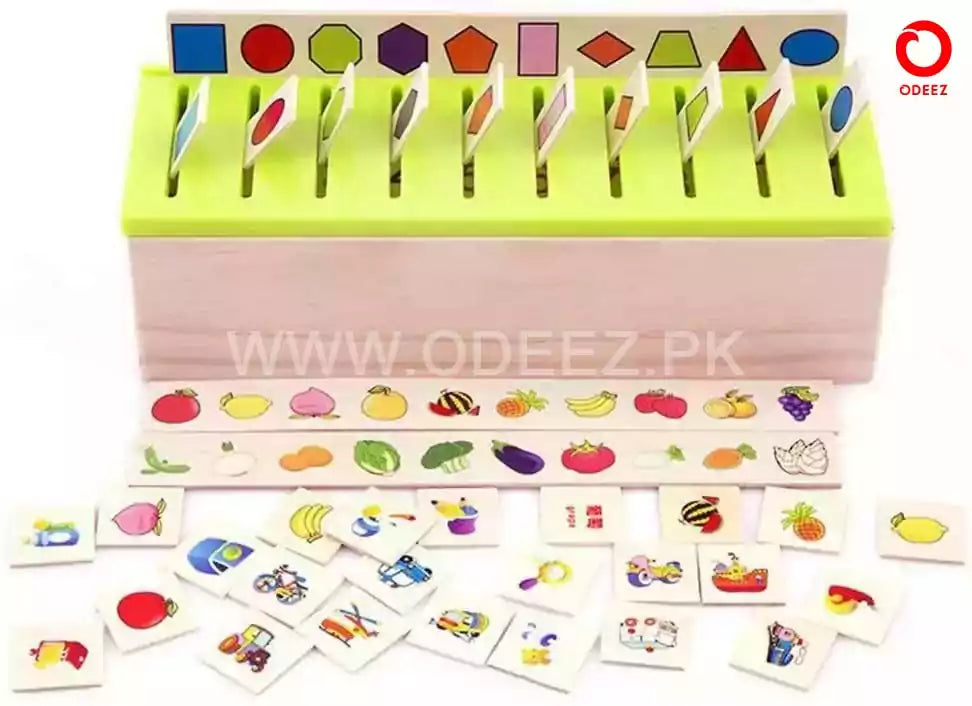 Multifunction Sorting Box - Green - Default Title - Odeez | Educational Toys Pakistan 