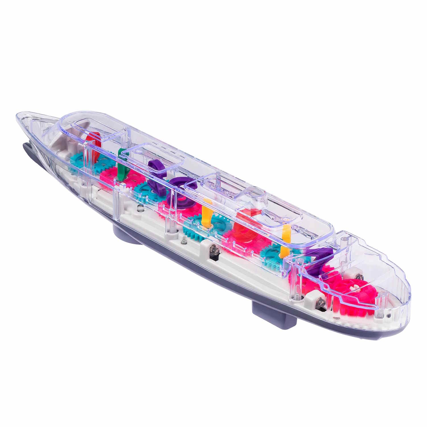 Number Gear Steamship Light and Sound for kids - 868 - Default Title - Odeez | Educational Toys Pakistan 