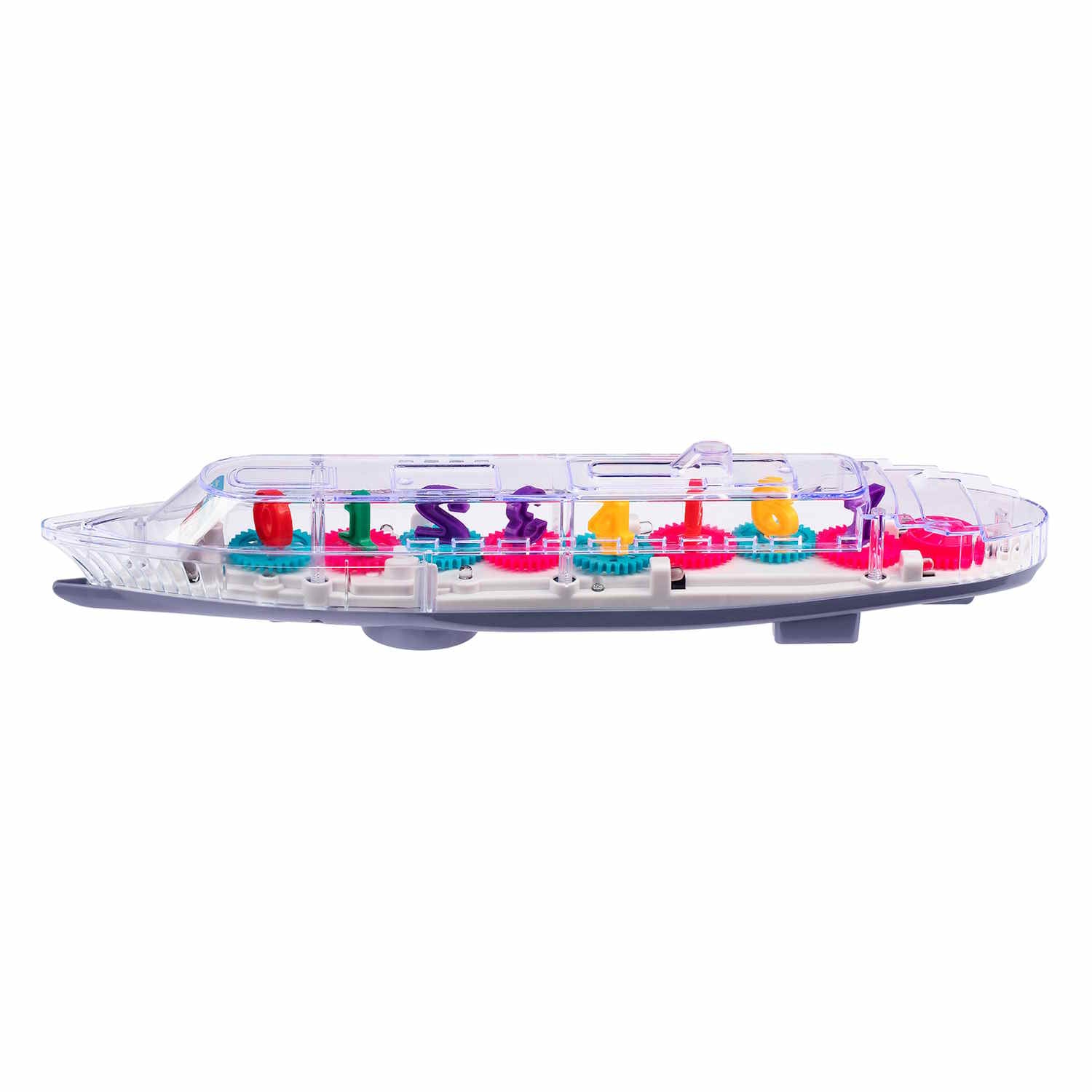 Number Gear Steamship Light and Sound for kids - 868 - Default Title - Odeez | Educational Toys Pakistan 