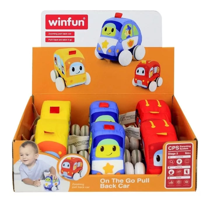 Winfun - On the Go Pull Back Car - Default Title - Odeez | Educational Toys Pakistan 