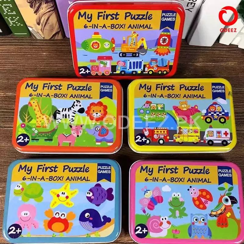Pack of 5 - My First Jigsaw Puzzle - Default Title - Odeez | Educational Toys Pakistan 
