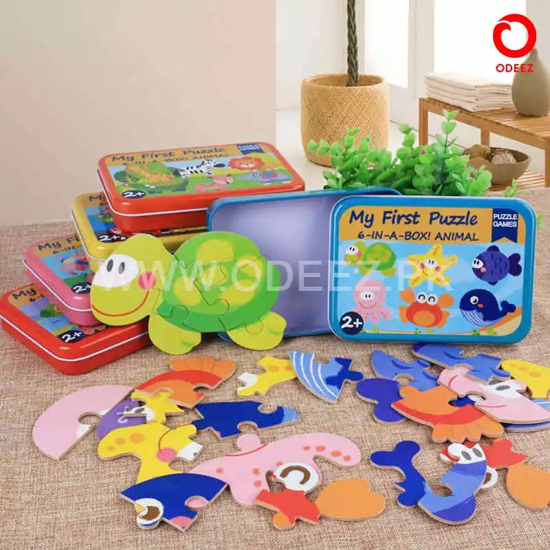 Pack of 5 - My First Jigsaw Puzzle - Default Title - Odeez | Educational Toys Pakistan 