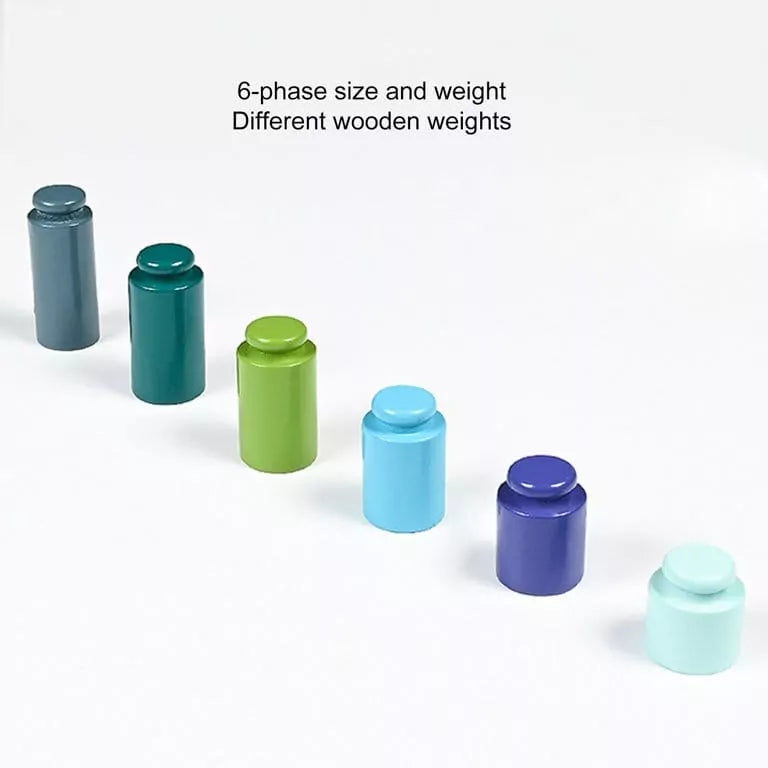 Penguin Wooden Balance Blocks Scale Kit - 919 - Default Title - Odeez | Educational Toys Pakistan 